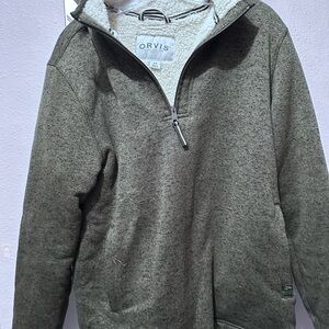 Orvis Men's Green Sweater